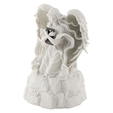 Abel Funeral Urn Angel Alabaster Large