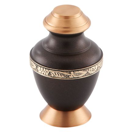 Abel Furneral Urn Arcadia Umber Small