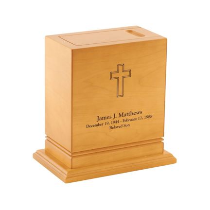Abel Funeral Urn Archer Maple
