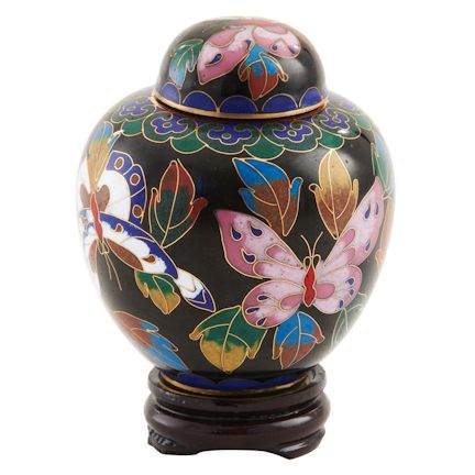 Abel Funeral Urn Butterfly Garden Small
