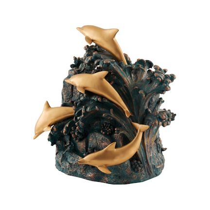 Abel Funeral Urn Dolphins