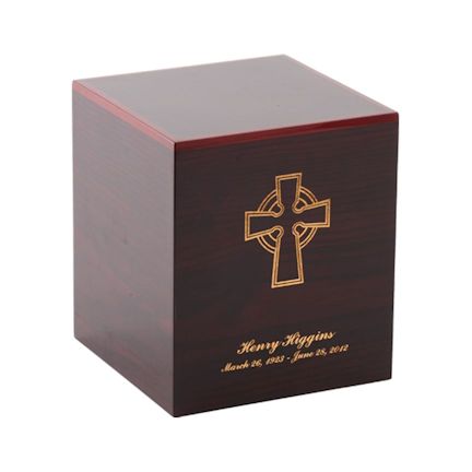 Abel Funeral Urn Mahogany