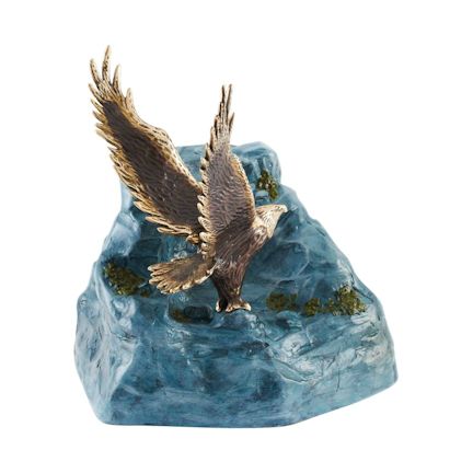 Abel Funeral Urn On Eagles Wings Large