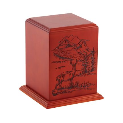 Abel Funeral Urn Standing Deer